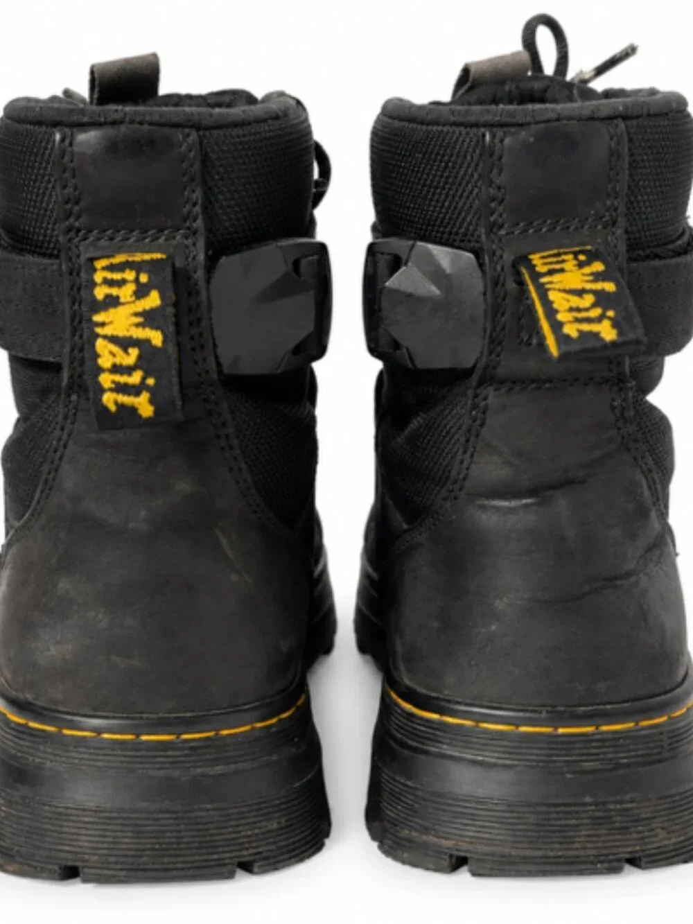 Dr. Martens Combs Tech II FL Black Utility Work Boots Men’s Size 12 UK 11
